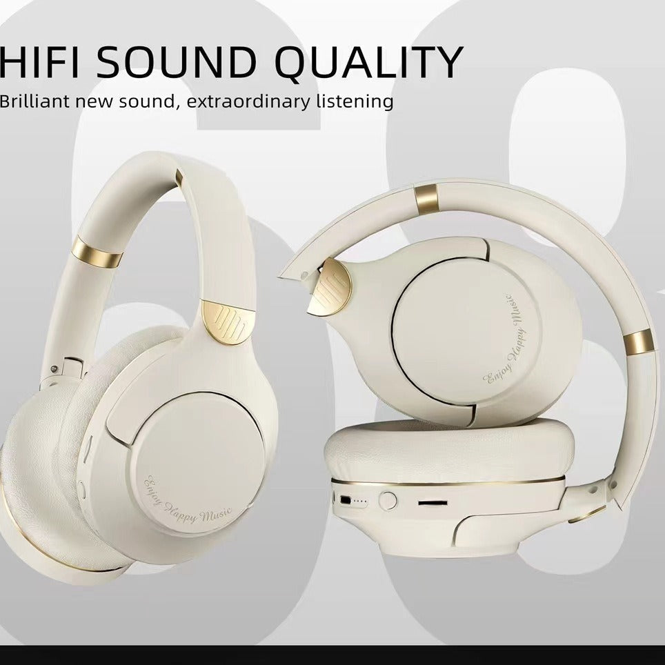 Wireless Gaming Headset – BT 5.3, Heavy Bass, 8Hr, Low Latency Black Star Audio