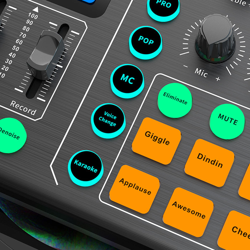 Minimalist Sound Card Support 48v Microphone Black Star Audio