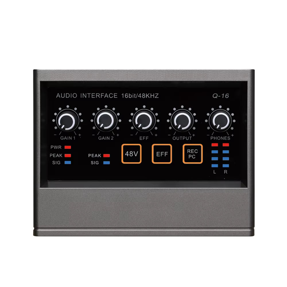 Audio Interface 16-Bit/48Khz Chip USB 2.0